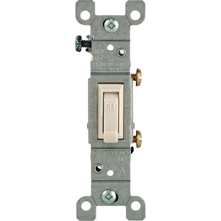 LEVITON Sngl Grnd Swtch Lght Alm 01451-02T